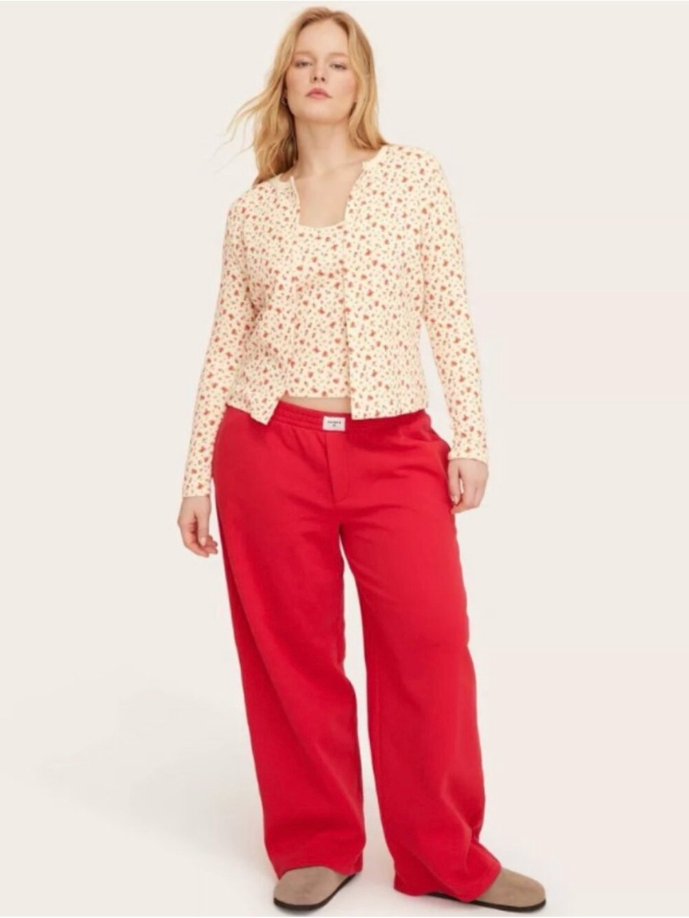 Parke x Target Red Boxer Sweatpants
